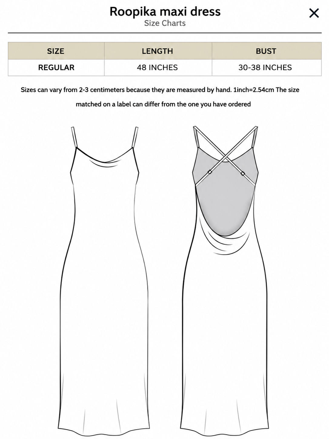Roopika maxi dress